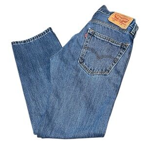 Levis 505 Regular Straight Jeans Men’s Sz 30x30